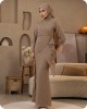 EVELINA KURUNG - PASTEL BROWN