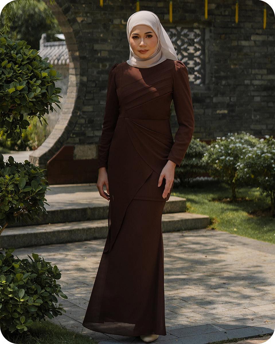 CARISSA KURUNG - DARK BROWN
