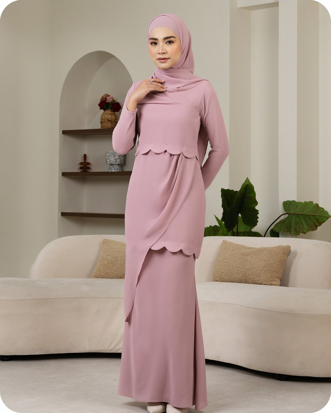 LAUREL KURUNG - BLUSH PINK