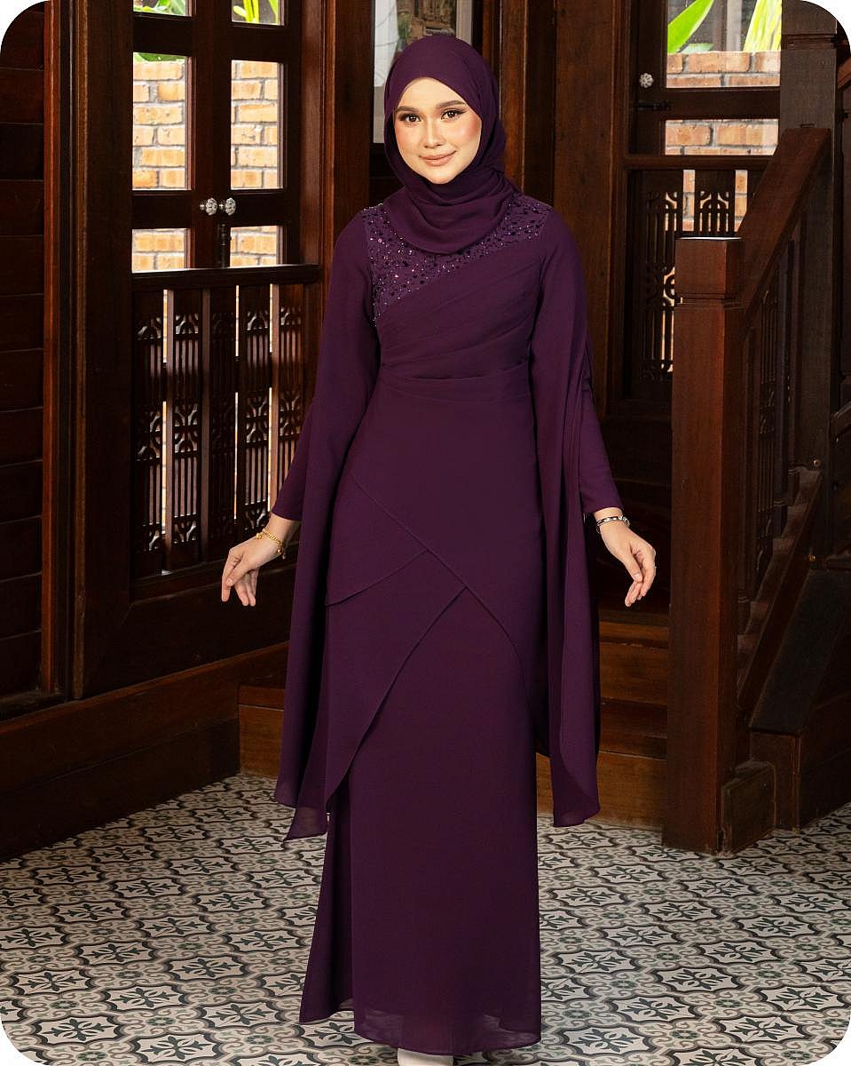 JULIETTE KURUNG - DARK PURPLE JULIETTE KURUNG - DARK PURPLE