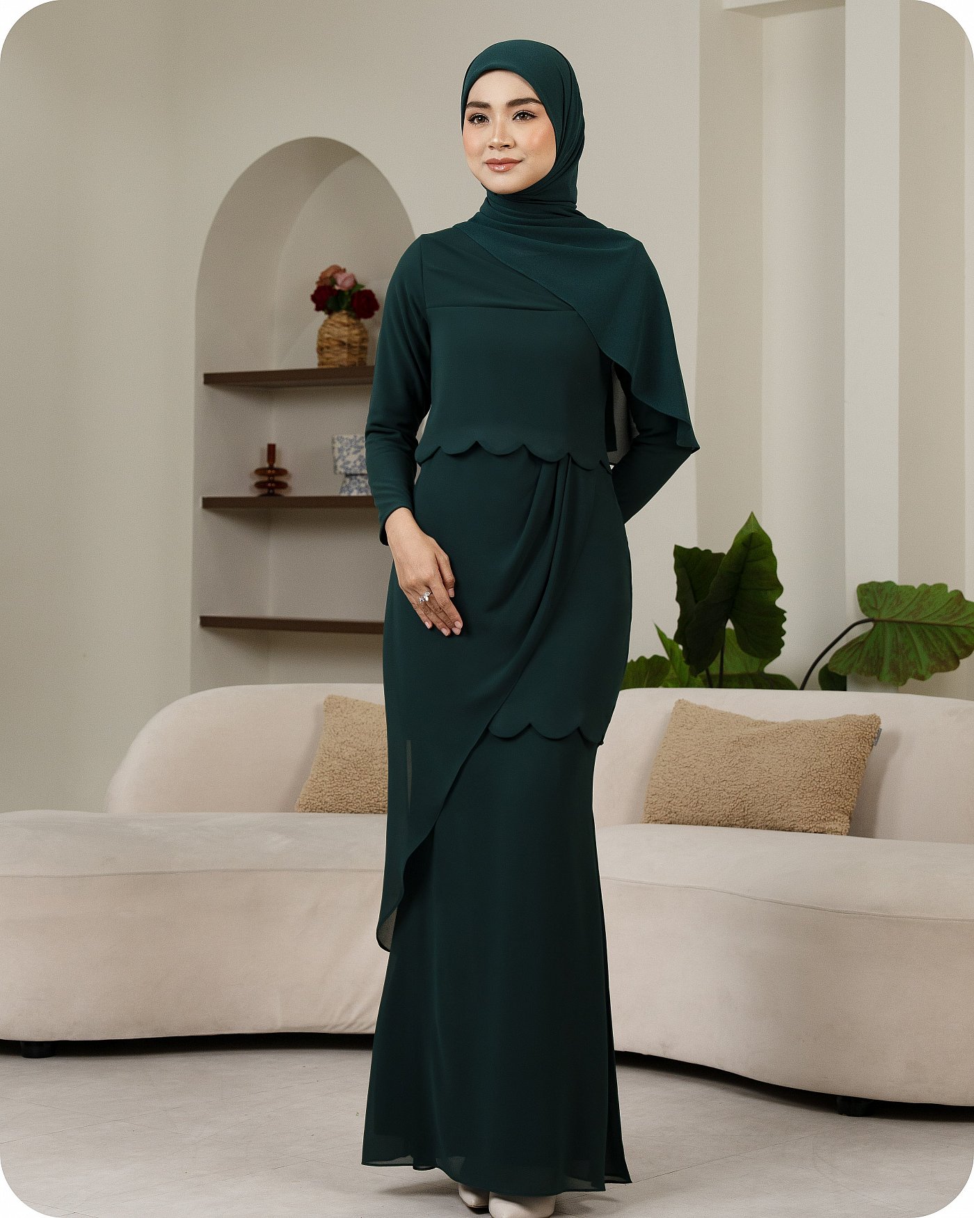 LAUREL KURUNG - EMERALD GREEN