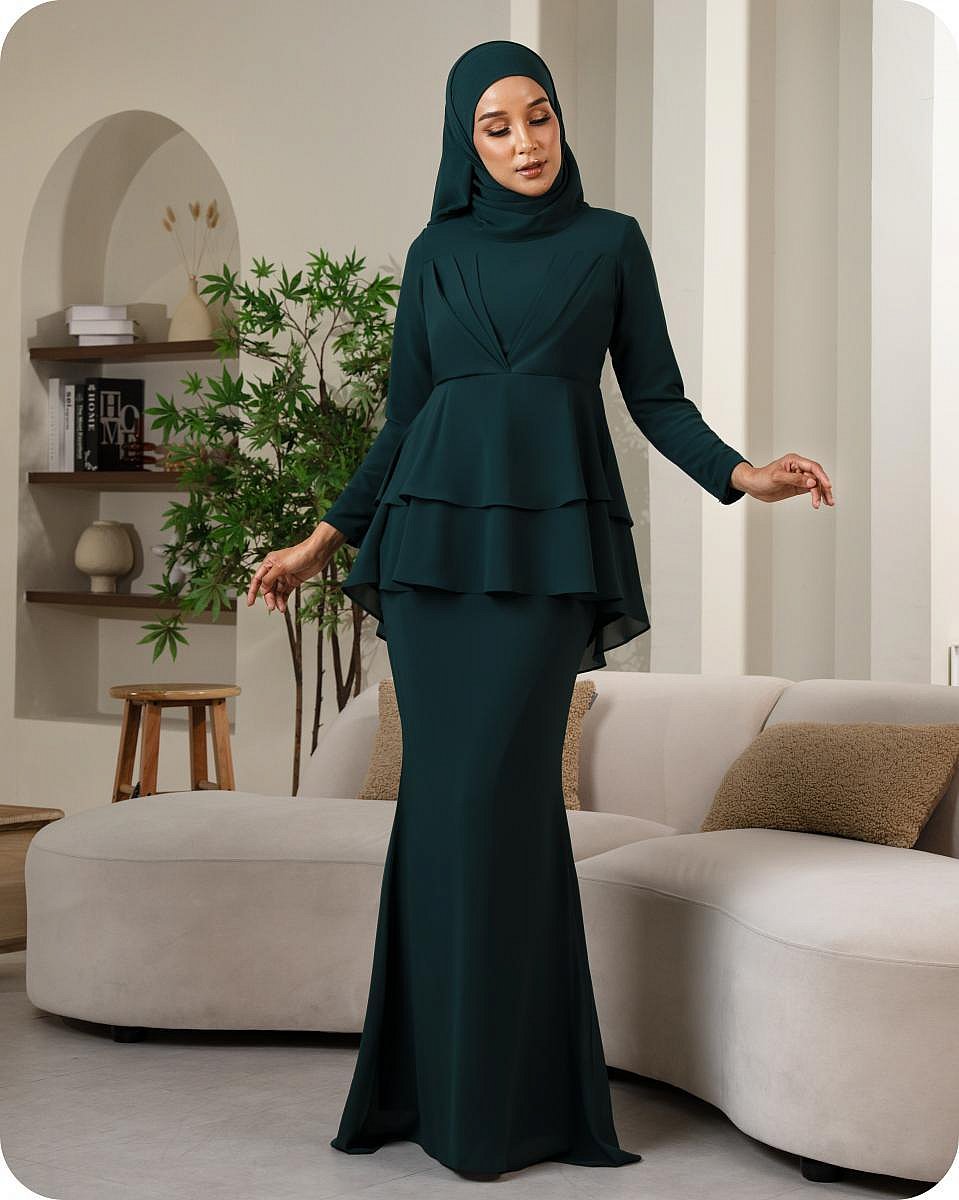 IVY KURUNG - EMERALD GREEN
