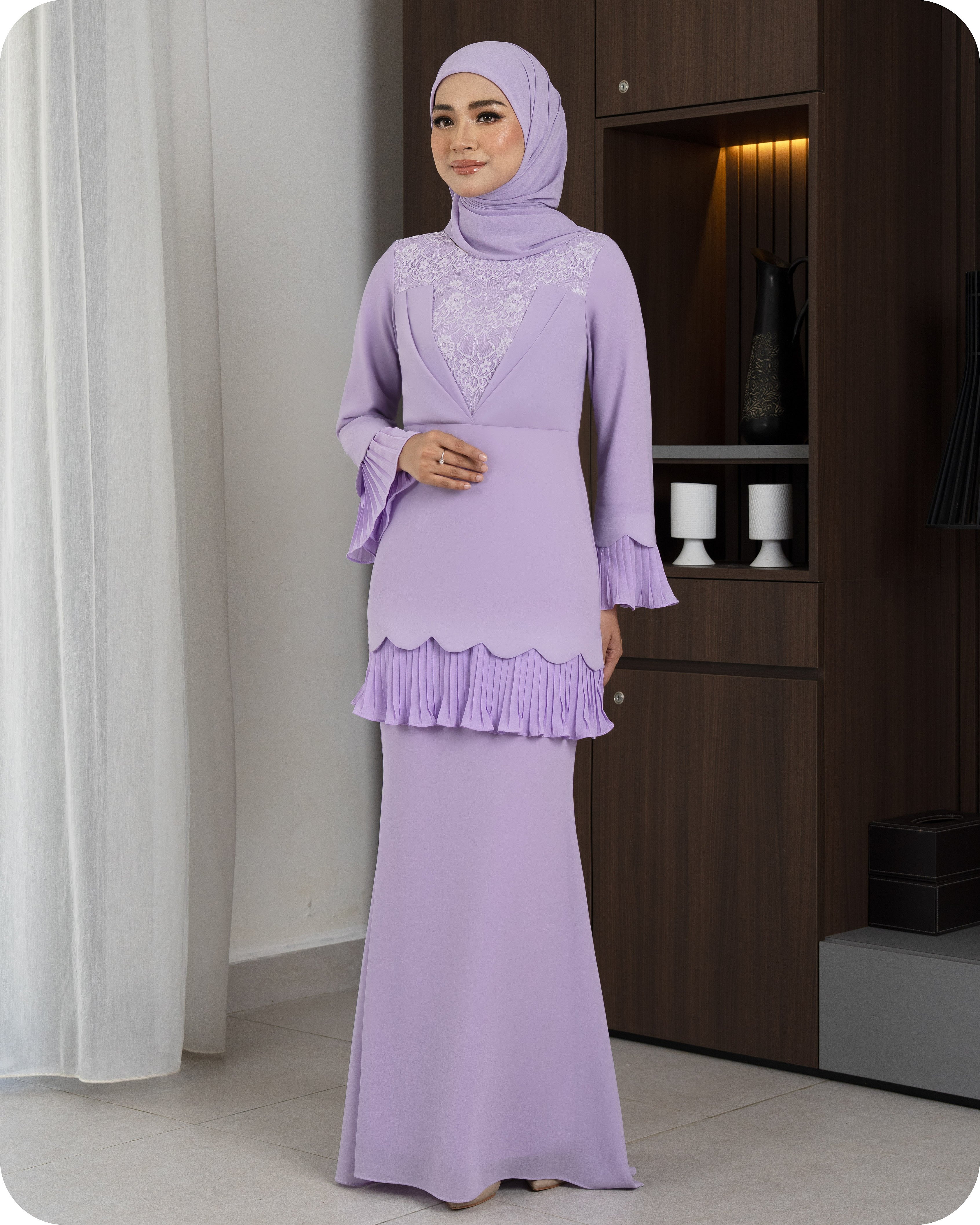CLARA KURUNG - LILAC PURPLE CLARA KURUNG - LILAC PURPLE