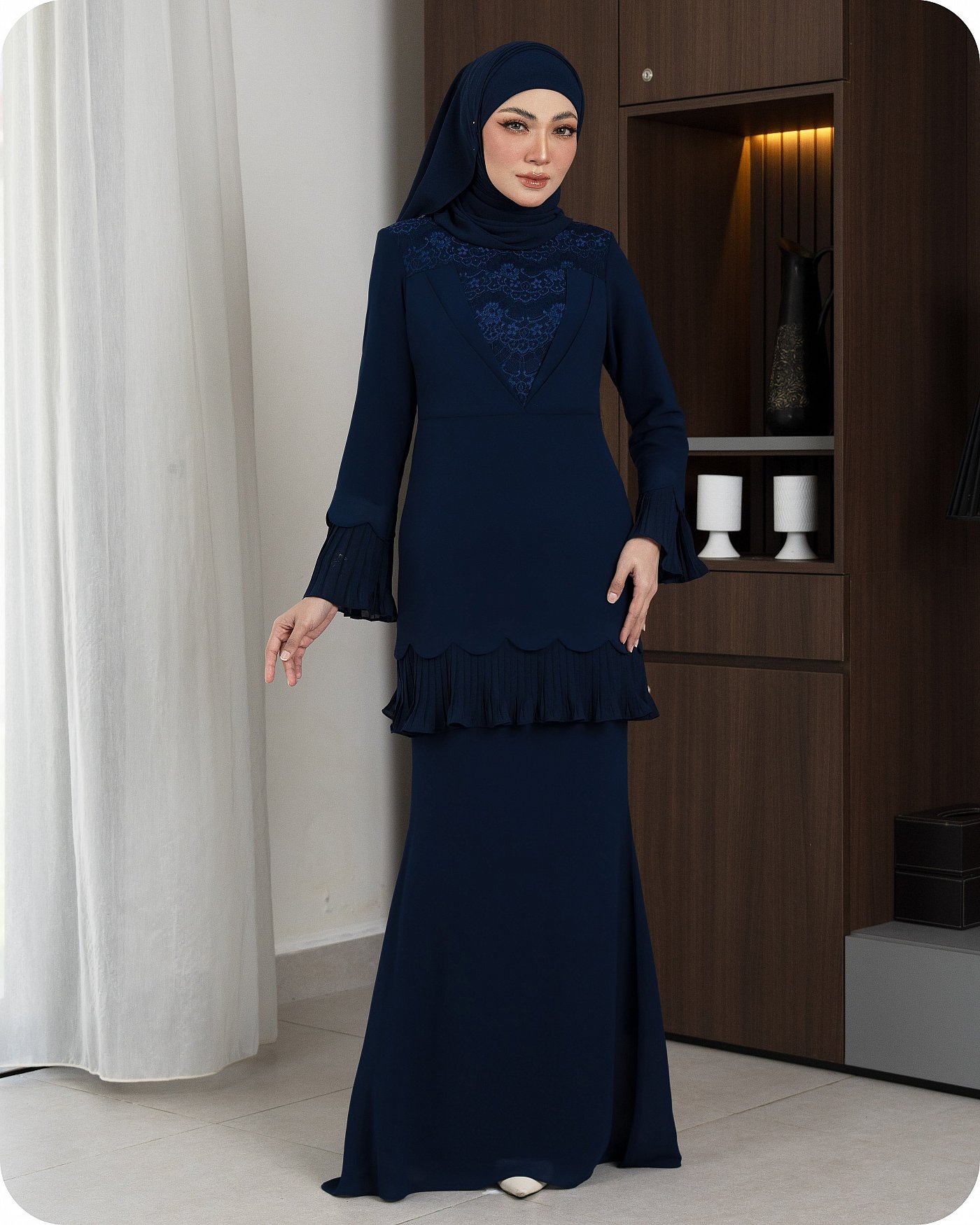 CLARA KURUNG - NAVY BLUE CLARA KURUNG - NAVY BLUE