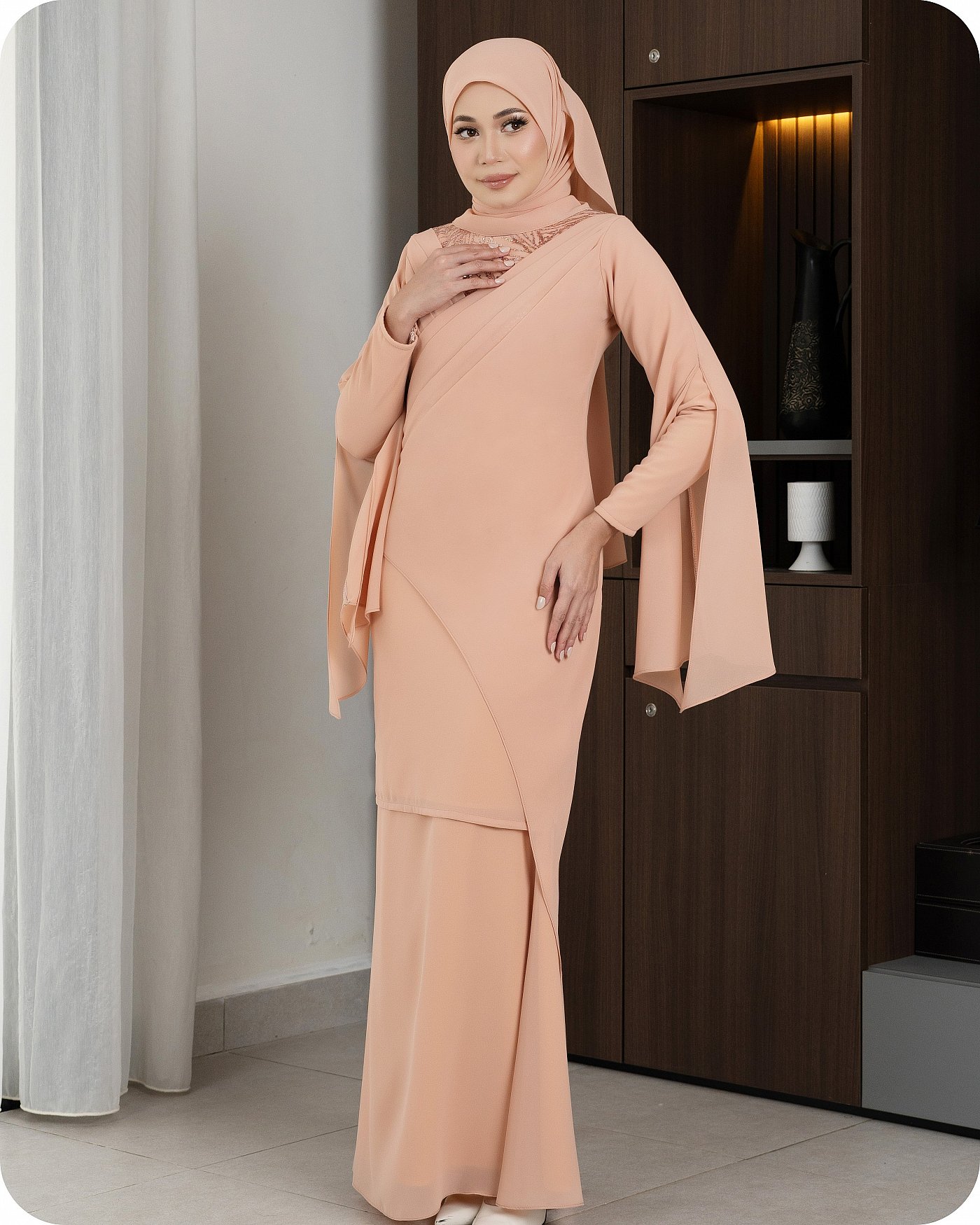 AURELIA KURUNG - ROSE PEACH