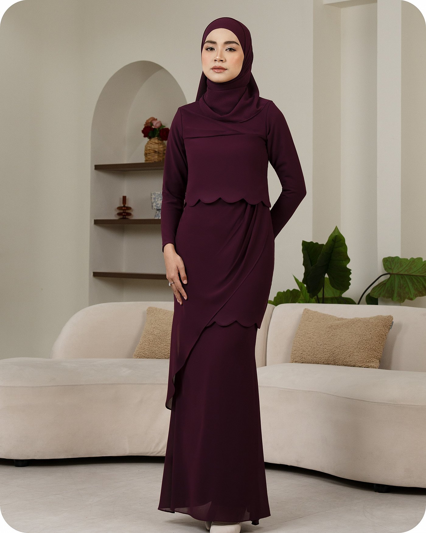 LAUREL KURUNG - MANGOSTEEN PURPLE