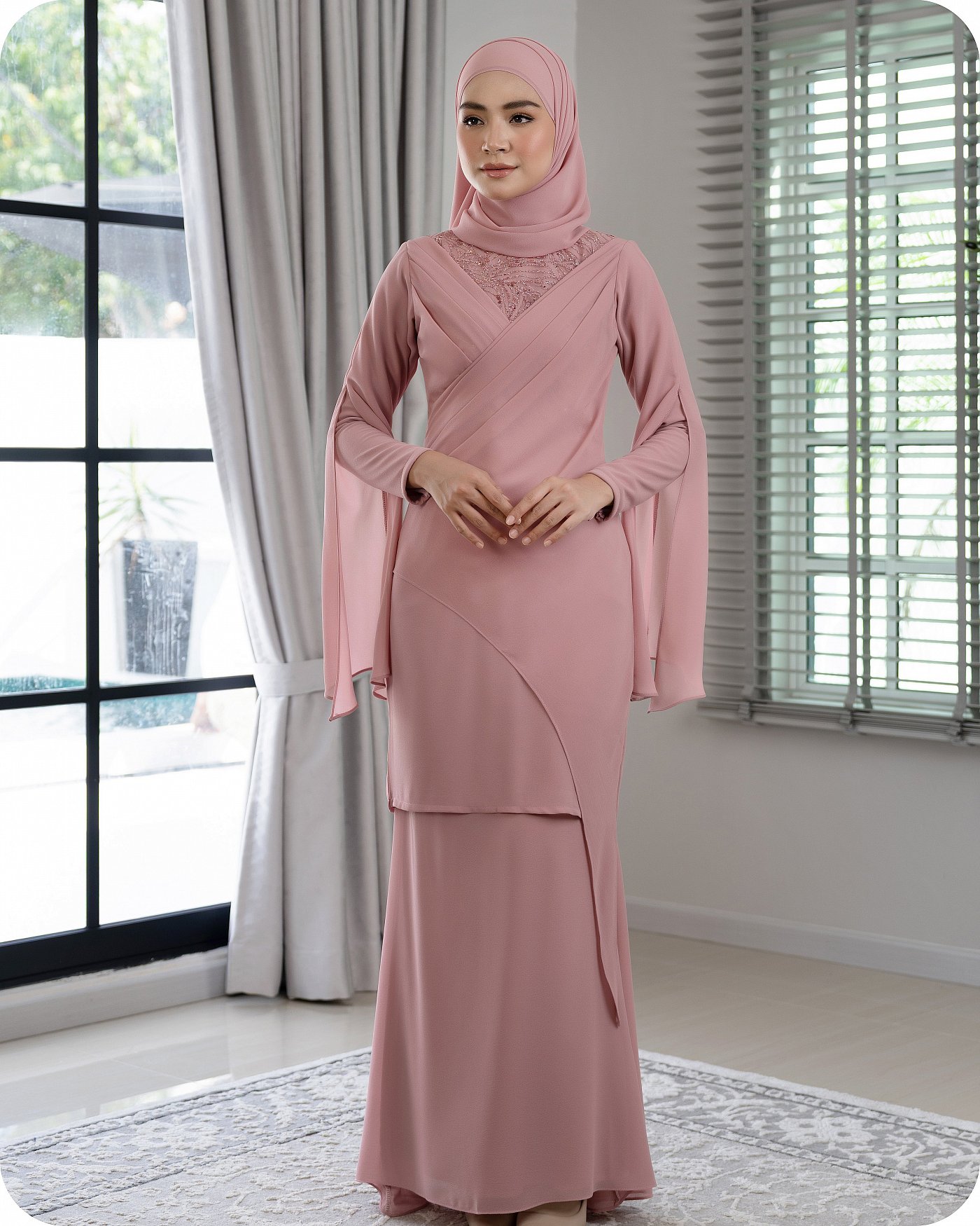 AURELIA KURUNG - DEEP ROSE AURELIA KURUNG - DEEP ROSE