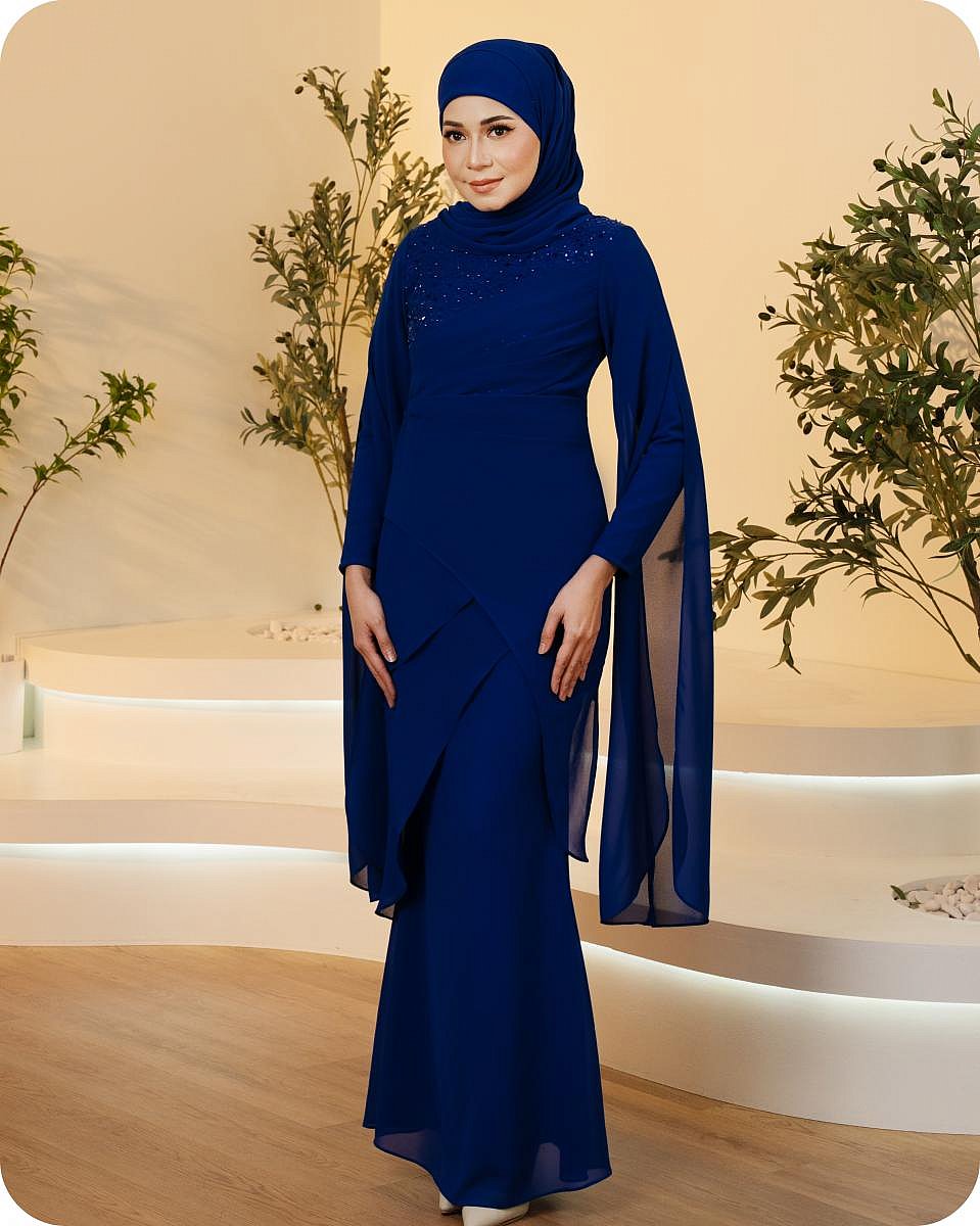 JULIETTE KURUNG - ROYAL BLUE JULIETTE KURUNG - ROYAL BLUE