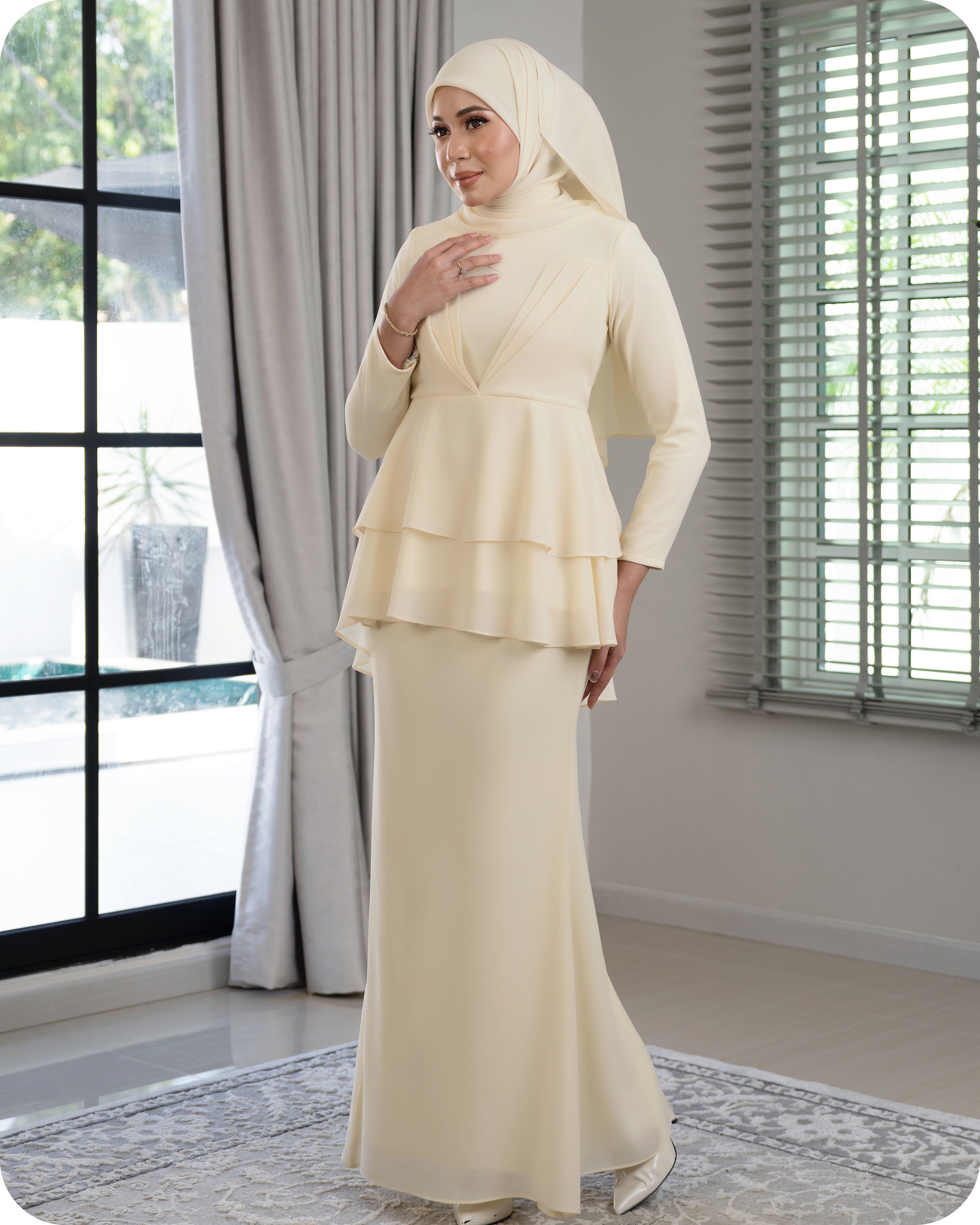 IVY KURUNG - SOFT YELLOW