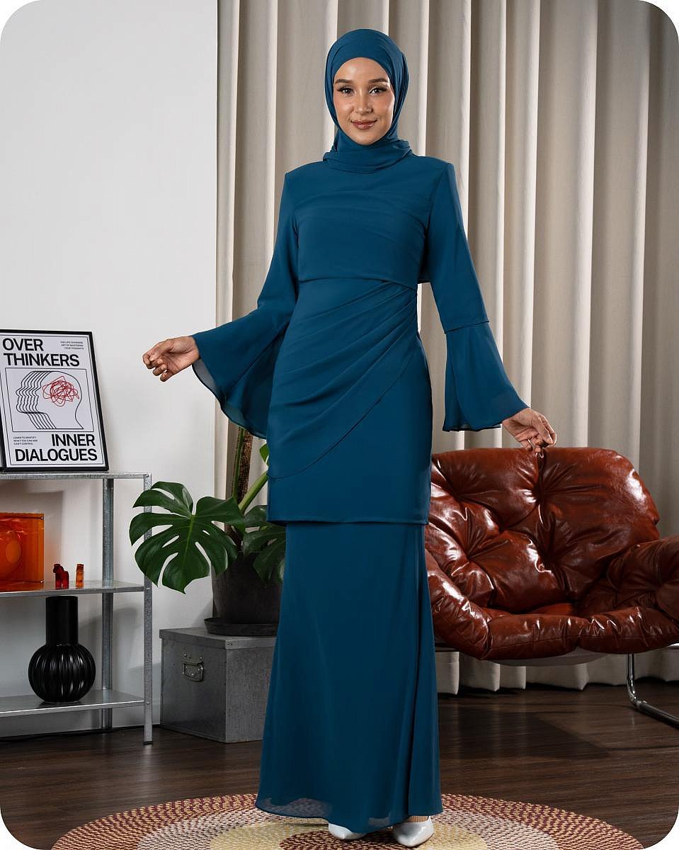 HERINA KURUNG - TEAL BLUE