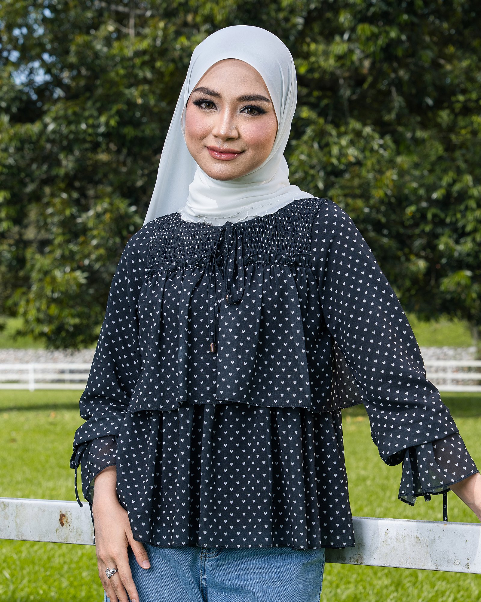 DOLLY BLOUSE - SLATE BLACK DOLLY BLOUSE - SLATE BLACK