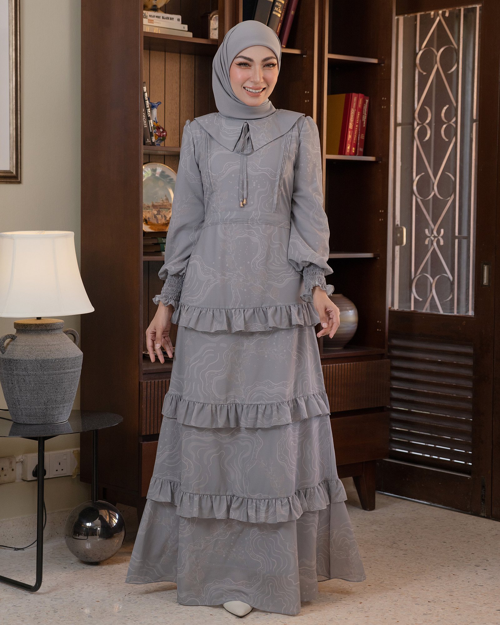 ELLE DRESS - DARK GREY