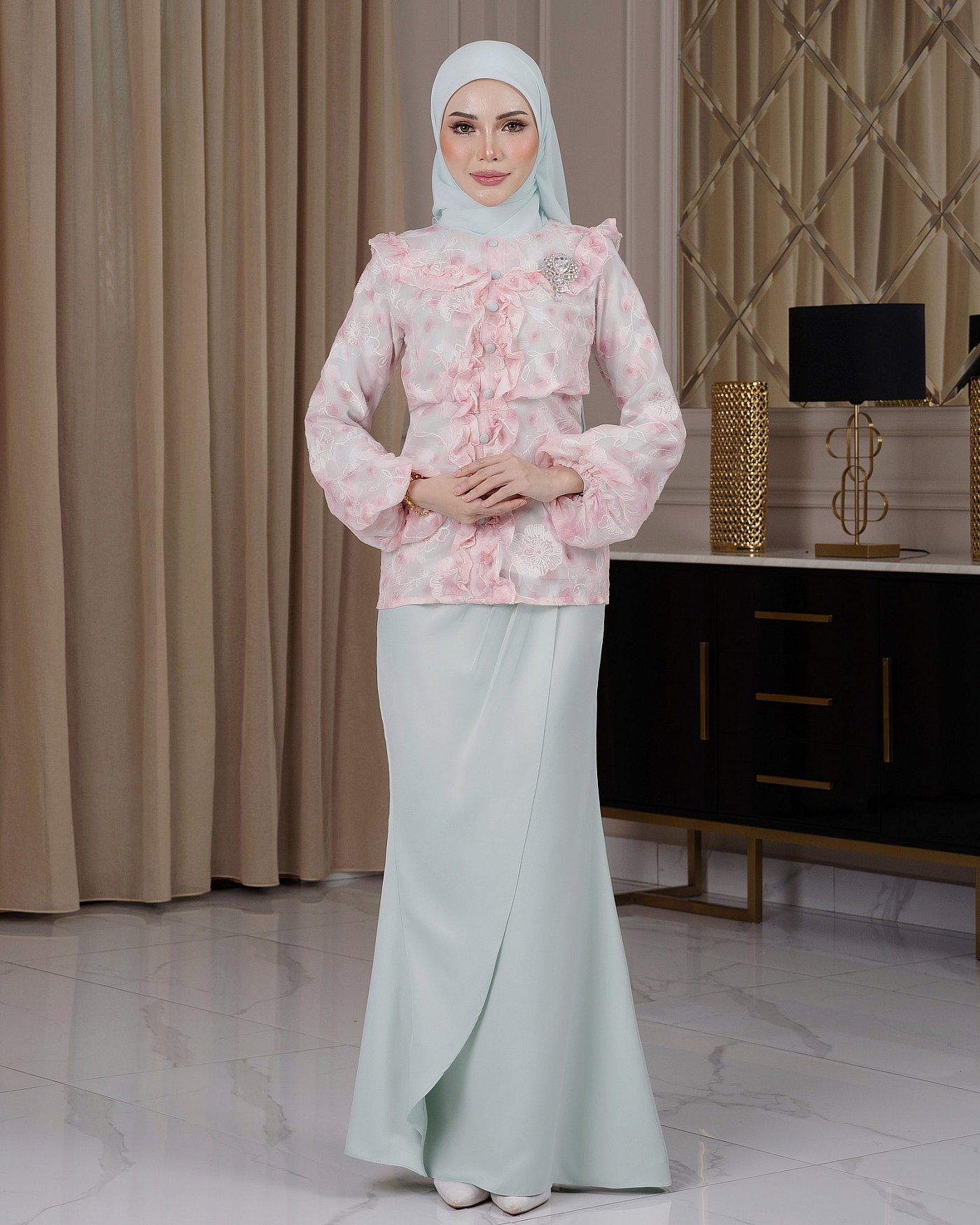 LAVINIA KURUNG - MATCHA GREEN