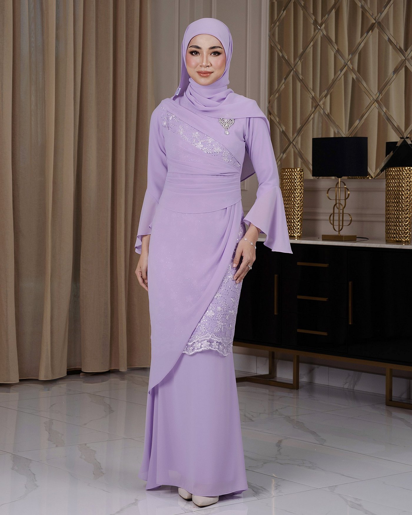 DELILA KURUNG - LILAC PURPLE