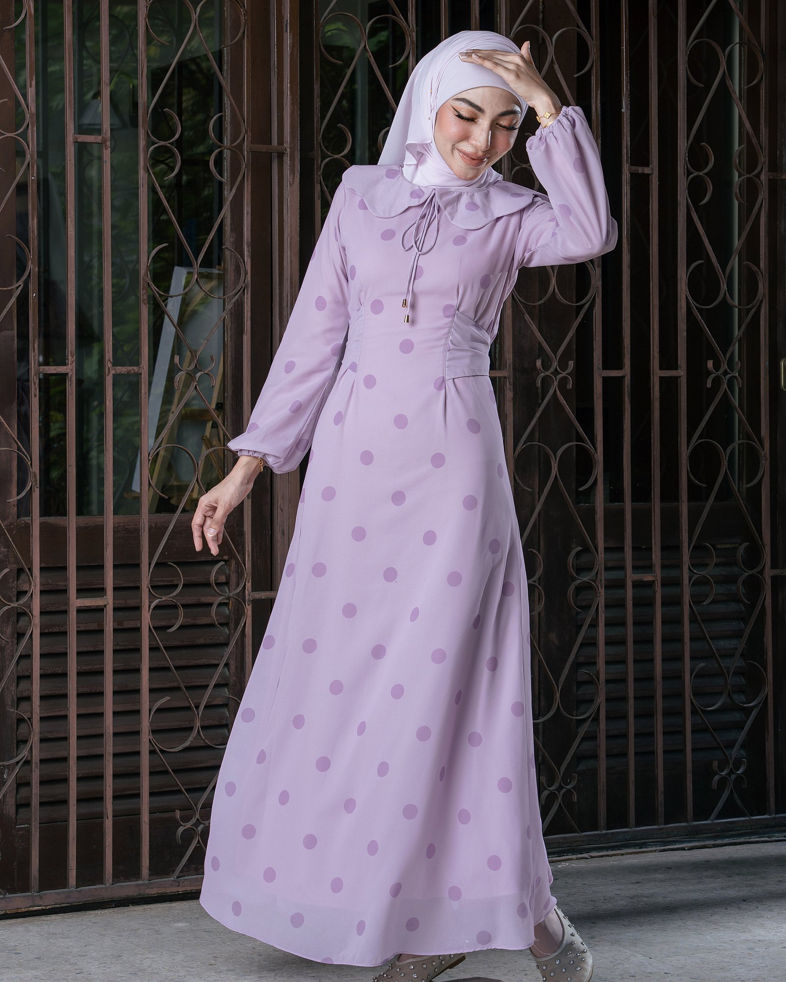 DAISY DRESS - LILAC PURPLE