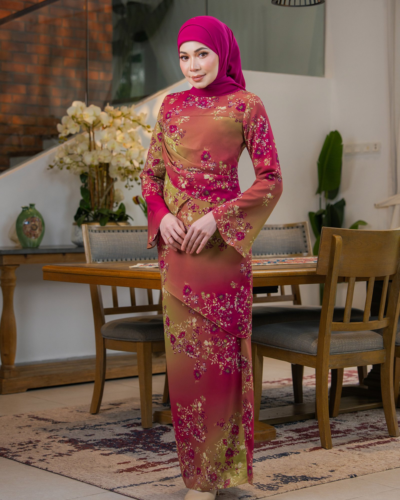 LILIANA KURUNG - MAGENTA LIME LILIANA KURUNG - MAGENTA LIME
