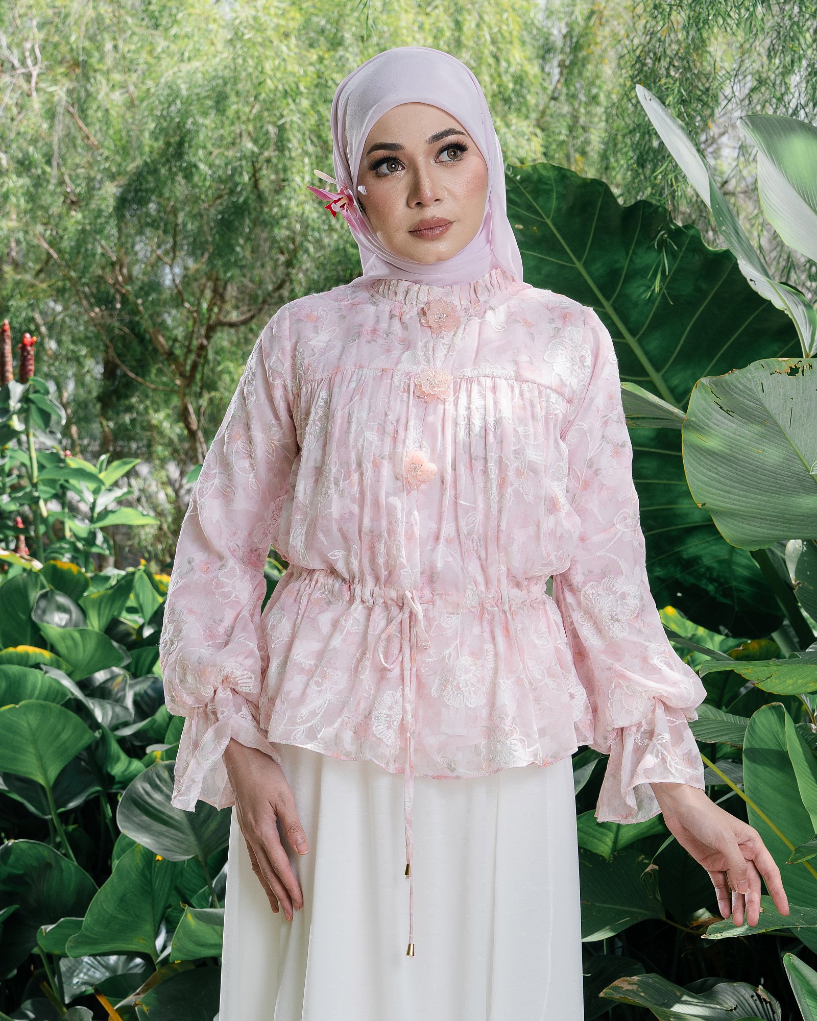 ELSA BLOUSE - FAIRY PINK