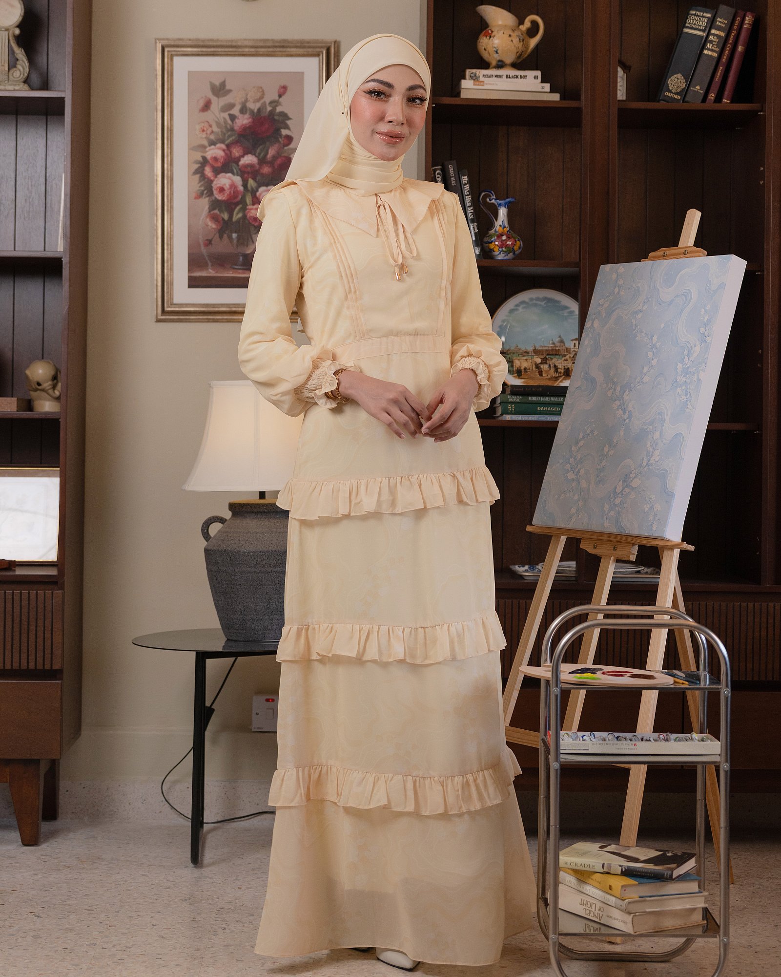 ELLE DRESS - SOFT YELLOW