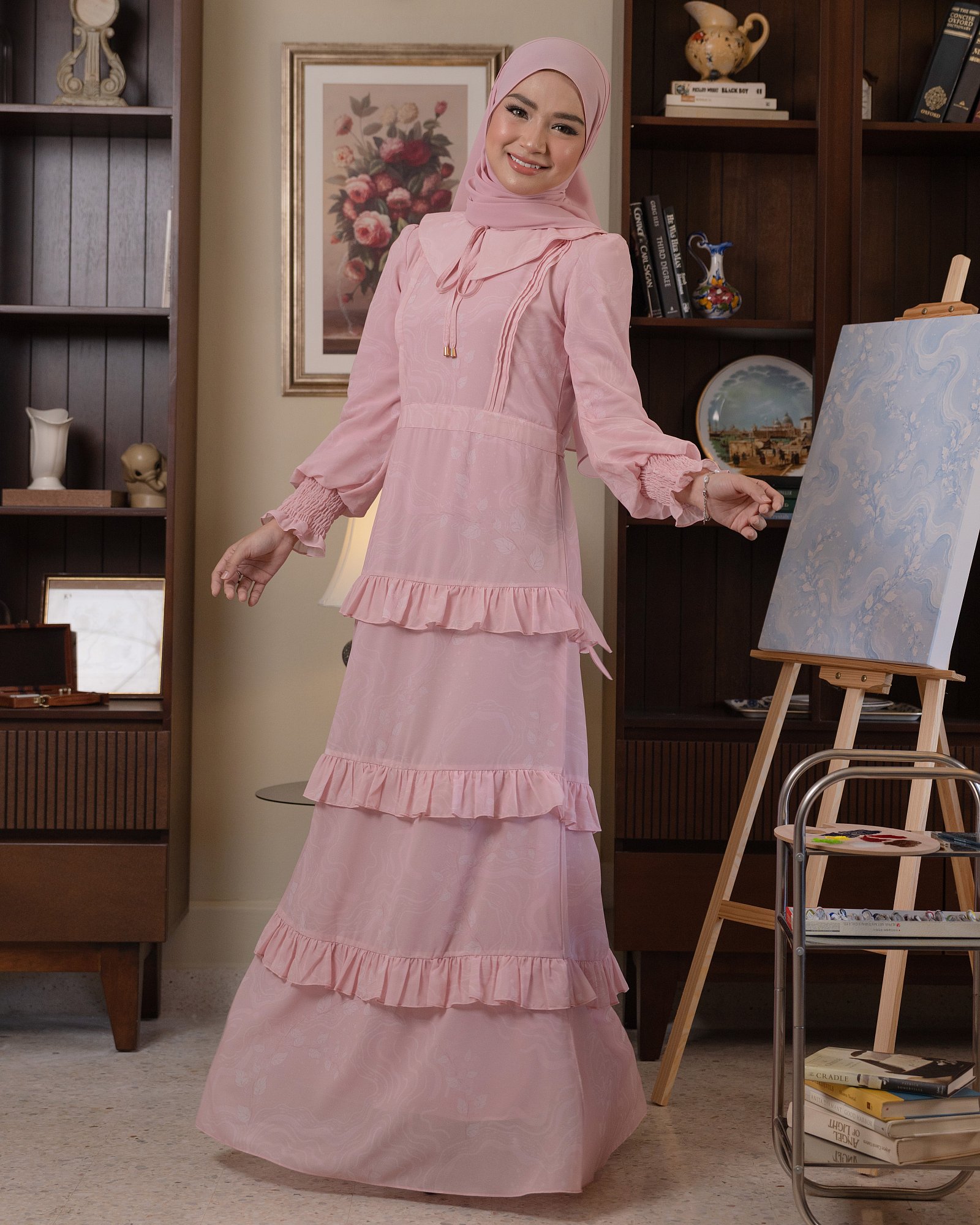 ELLE DRESS - BLUSH PINK